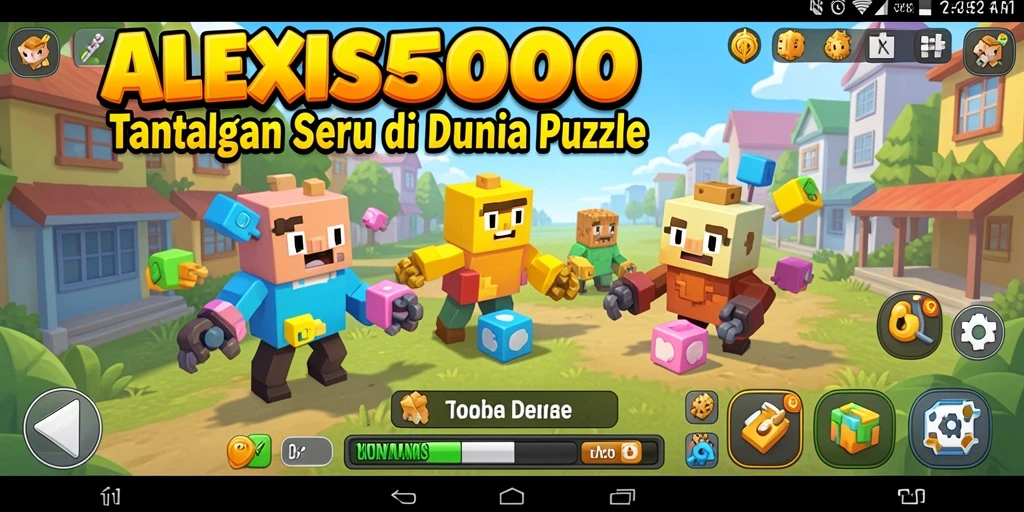 Gameplay seru ALEXIS500 dengan tantangan puzzle yang menarik.