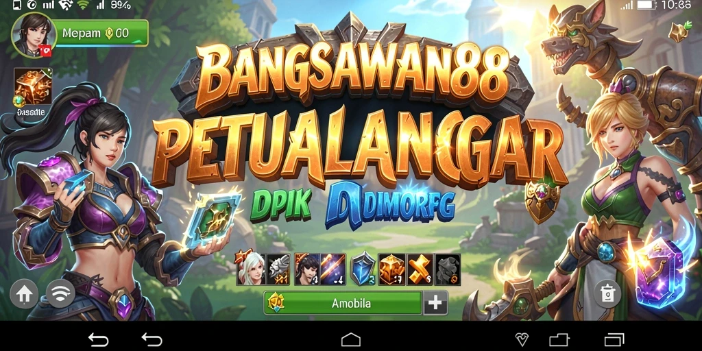 Gameplay seru dalam dunia fantasi MMORPG BANGSAWAN88.