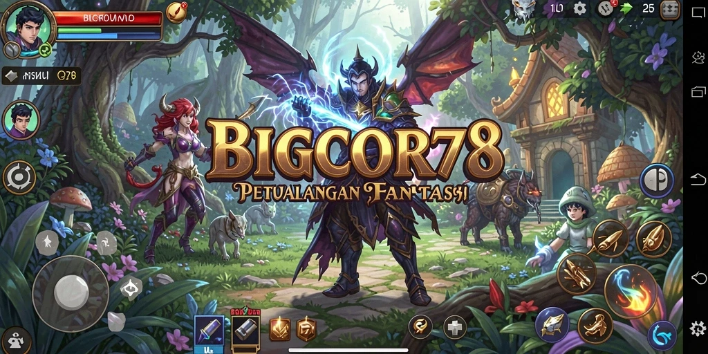 Gameplay seru dan penuh tantangan di BIGCOR78.