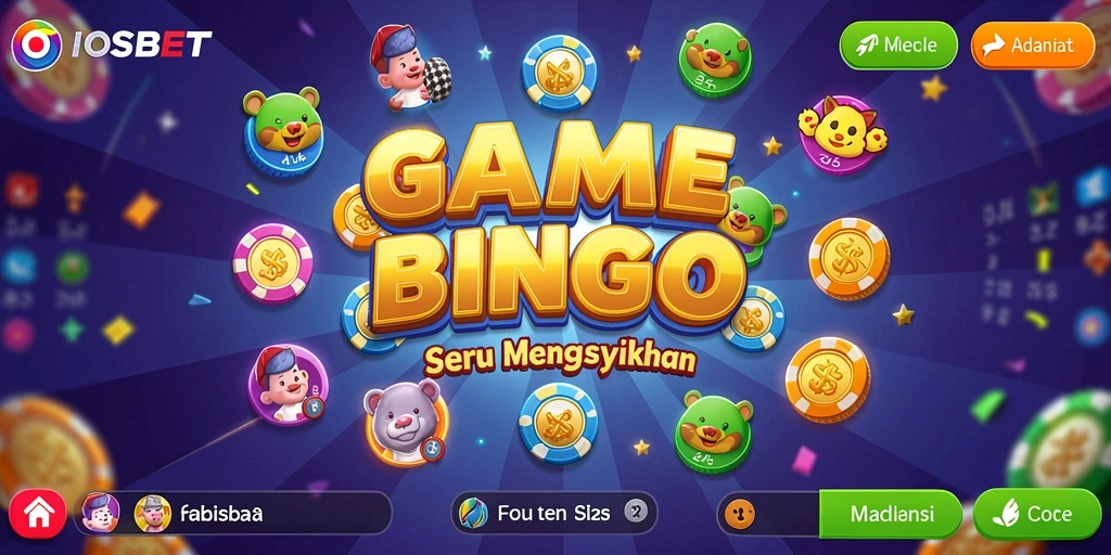 Screenshot gameplay Bingo IOSBET dengan suasana menarik.