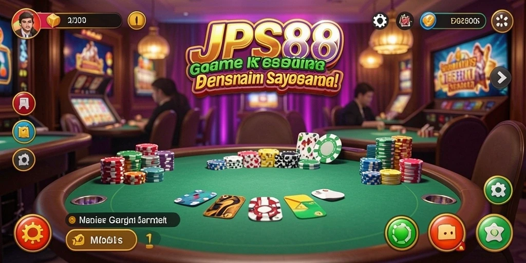 Screenshot JPS88 menampilkan gameplay seru di kasino online.