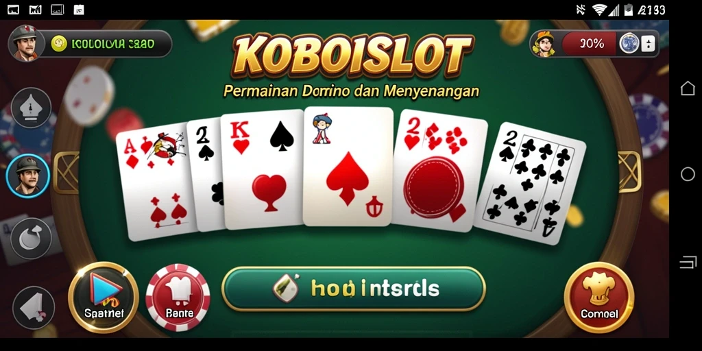 Tampilan gameplay menegangkan di KOBOISLOT yang menarik.