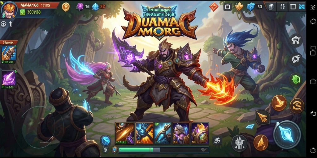 Tangkapan layar menampilkan aksi seru dalam gameplay <strong>MAHA168</strong> yang penuh petualangan.