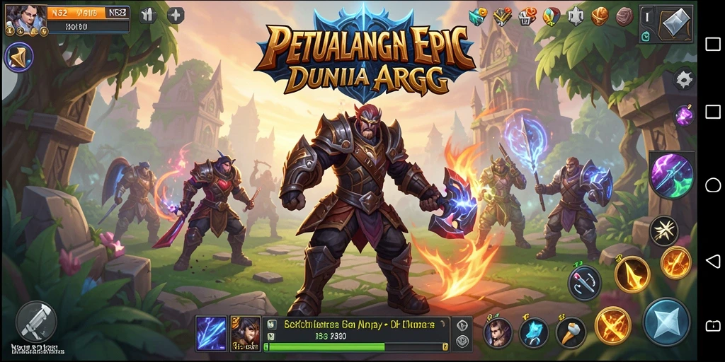 Screenshot gameplay N32 menampilkan aksi pertempuran yang intens dan mendebarkan.