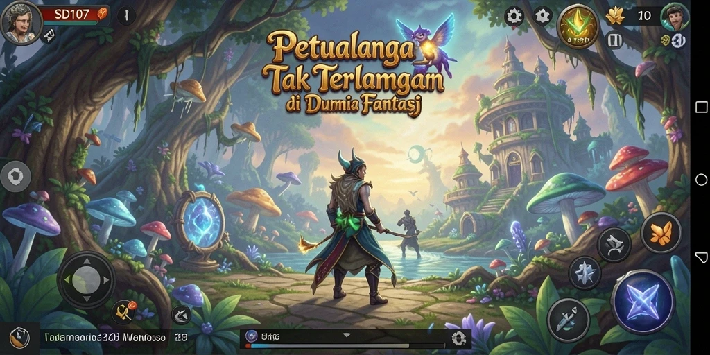 Tangkapan layar SD107 menampilkan gameplay yang seru dan visual menawan.