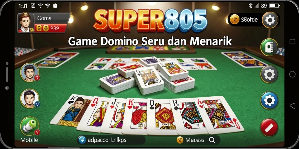 Tampilan gameplay seru dalam SUPER805 yang membuat ketagihan.
