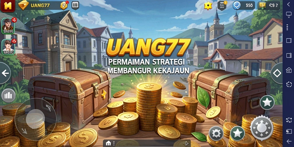 Tangkapan layar UANG77 menunjukkan intensitas permainan strategi yang mendebarkan.