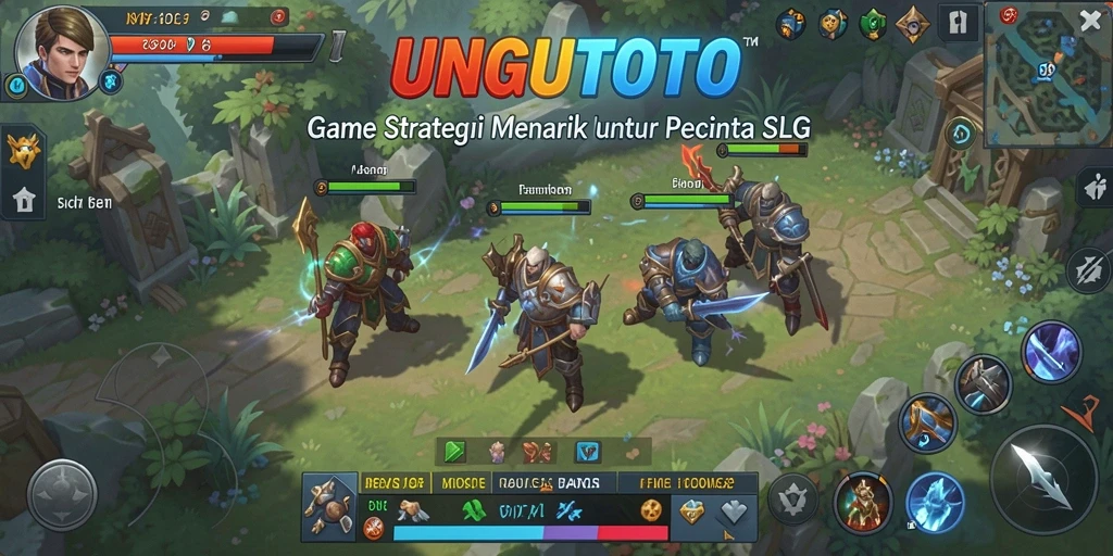 Tampilan gameplay strategi mendalam UNGUTOTO